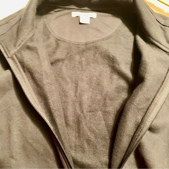 NWT Zip-Up Sweatshirt XL Black Amazon Essentials Long-Sleeve Side Pockets Cotton - Picture 12 of 16